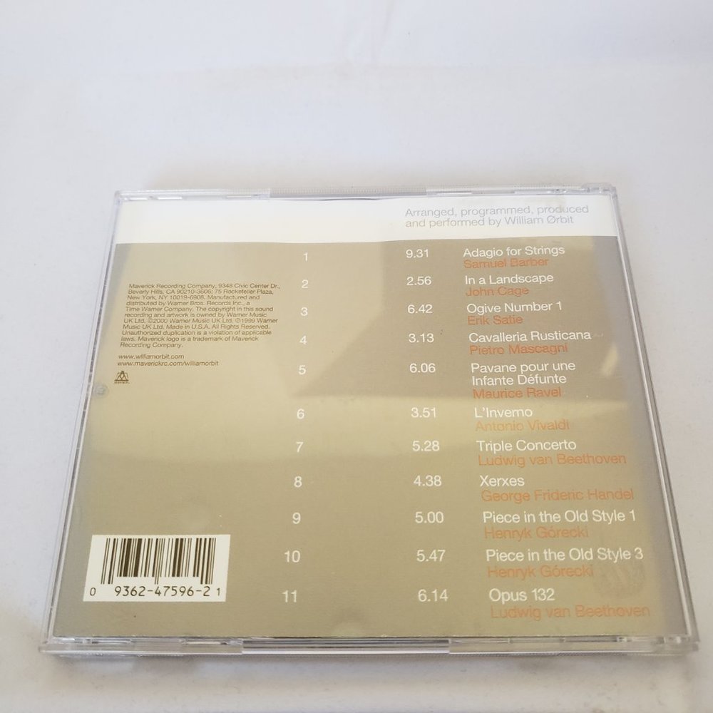 William Orbit – Pieces in a Modern Style (CD) - Picture 4 of 4